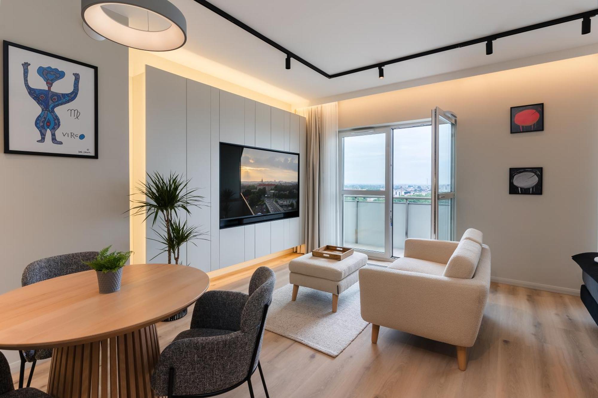 Riverside City View & Free Parking Жешув Экстерьер фото