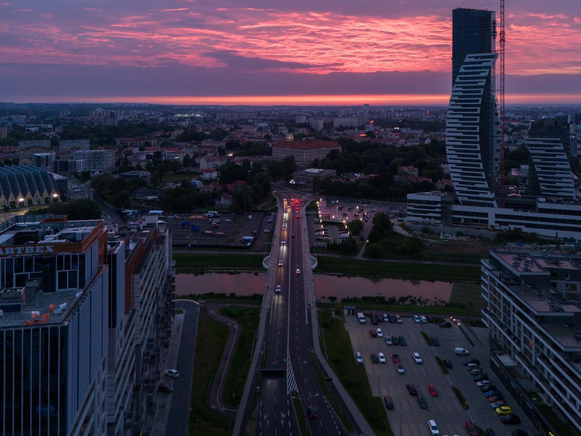 Riverside City View & Free Parking Жешув Экстерьер фото